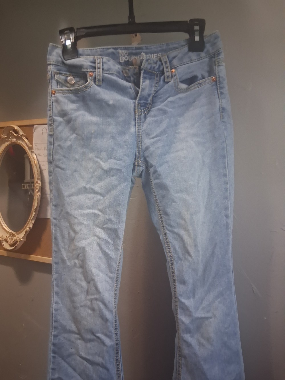 No Boundaries Light Blue Bootcut Women's Jeans